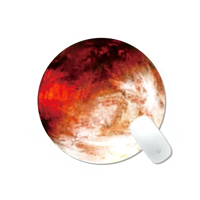 Cheapest Price 3D PVC/EVA Mouse Mat Round Mouse Pad