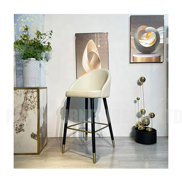 Luxury bar stools hotel restaurant chairs chair metal frame for hotel event cafe used
