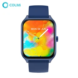 COLMI P60 1.96 Inch Heart Rate SpO2 Sport Fitness IP67 Waterproof Bluetooth Calling Reloj Hombre Smart Watch