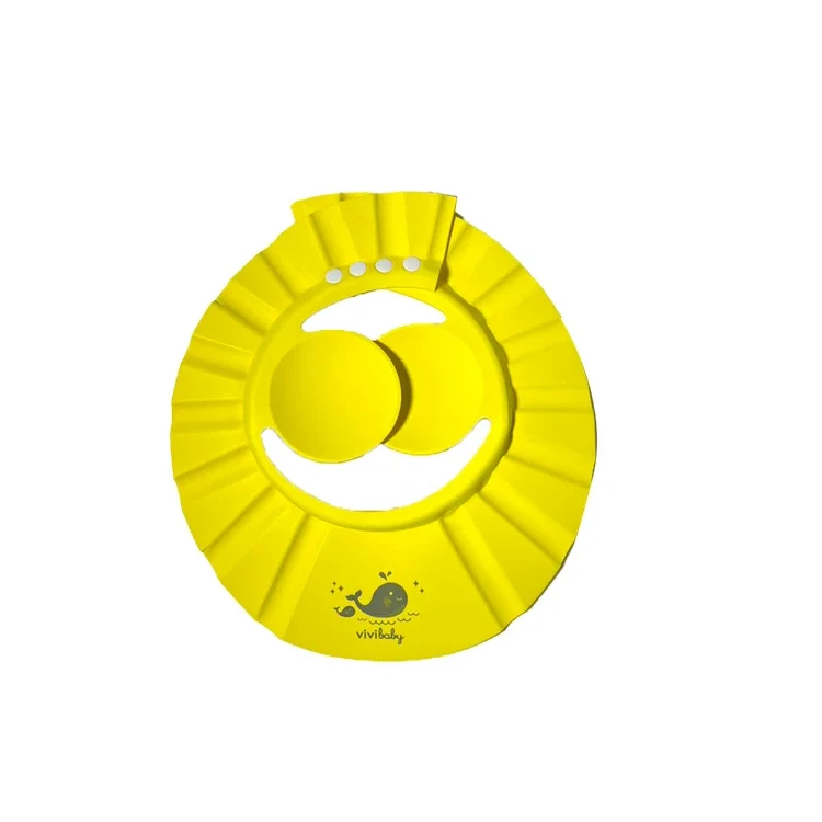 Wholesale Comfortable Baby Shower Ear-Covering Waterproof Shampoo Cap Crown Made In Taiwan