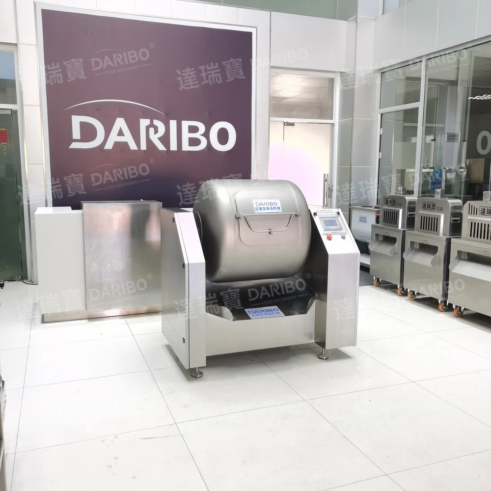 Factory price vacuum meat blender fish marinating machine