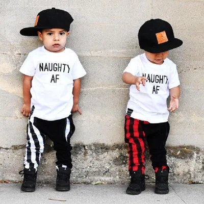 2020 Kids Boys Red Plaid Casual Bottom Zipper Pocket Pants Leggings Harem Pants Trousers Kids Spring Autumn Clothing