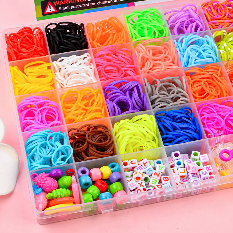 Top selling crazy loom bracelet making kit rubber band loom band bracelet making kit for kids