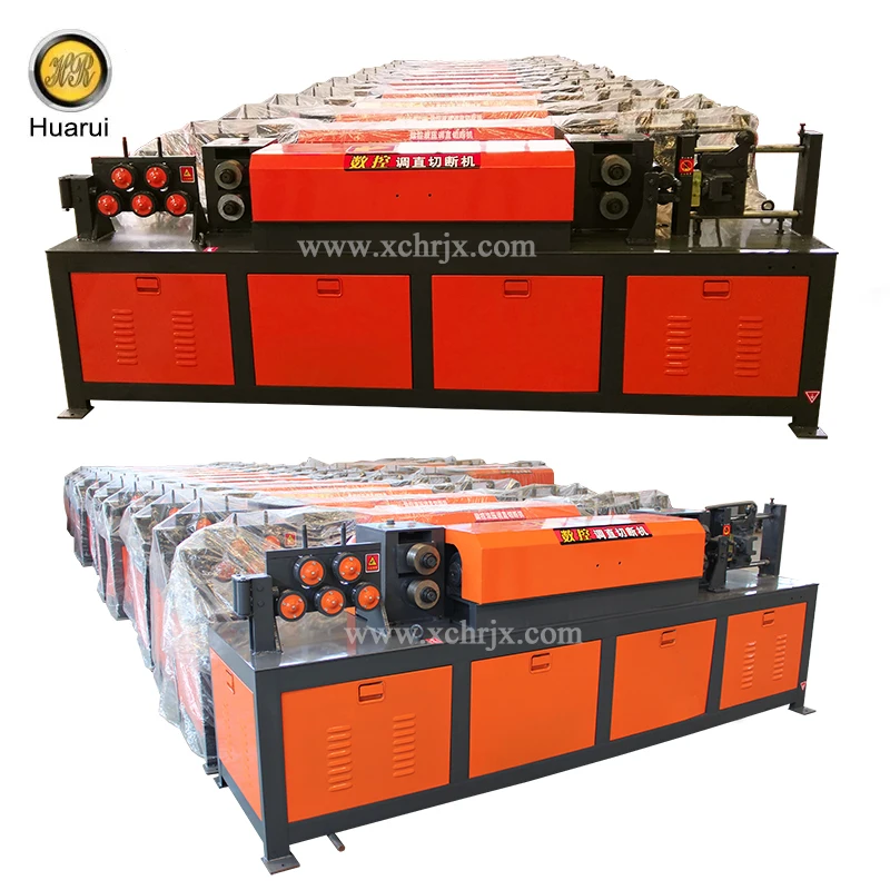 Manufacturer Sale Rebar Steel Wire Rod Straightening and Cutting Machine