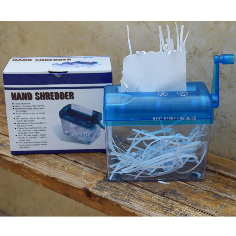 High quality secrecy level paper shredder cheap price electricity personal machine for home