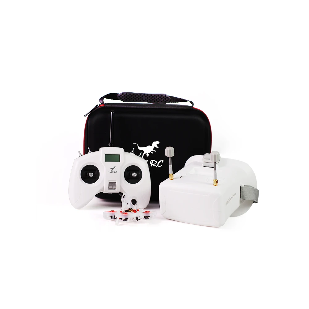 HGLRC Petrel75 Whoop 1S 2S микро Дрон FPV гоночный RTF набор для начинающих с очками и пультом дистанционного