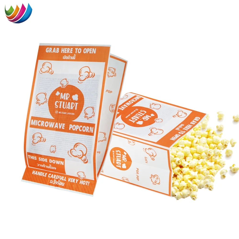 OEM/ODM China Manufacturer small paper pouch microwave popcorn packaging bag
