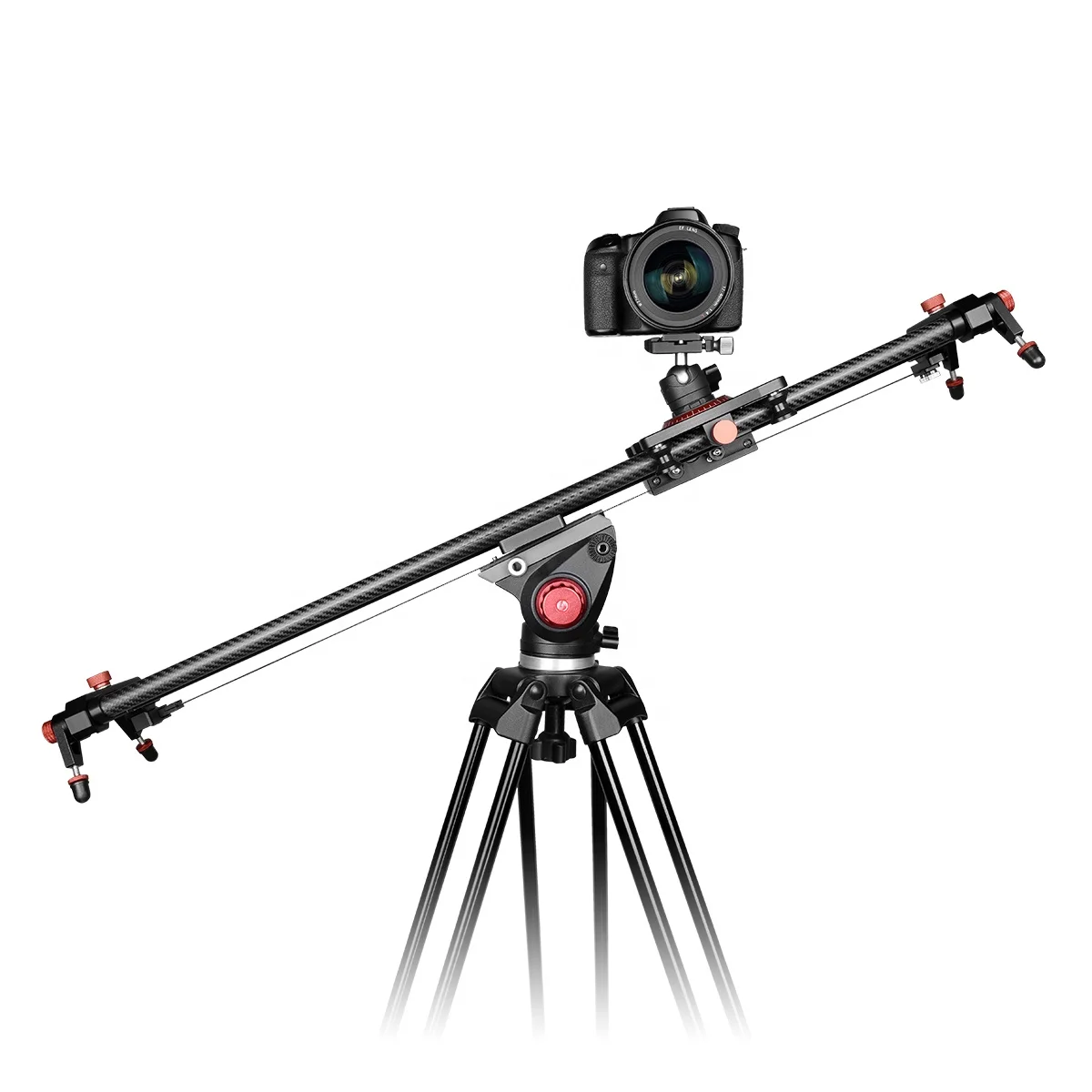 L80RC Motozied Camera Slider 2.4G Wireless Control Carbon Fiber Track Rail for DSLR Camera Canon