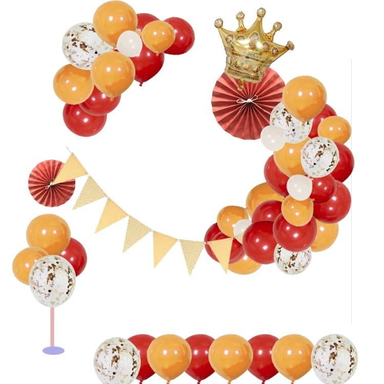 
Wholesale 2021 Chinese Style Balloon Arch Sets Birtyday Party Decorations 