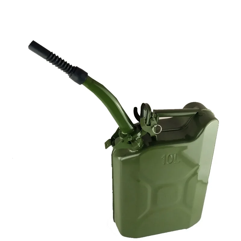 Hotsale 5/10/20 Liter Metal Jerry Can Portable Gasoline Oil Fuel Tank Jerry Can