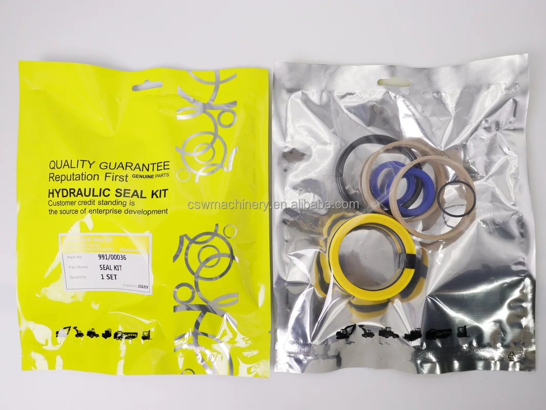991/00095 Excavator Hydraulic Cylinder Seal Kits for JCB Boom Arm Lift Bucket Cylinder Ram Excavator Backhoe Loader Spare Parts