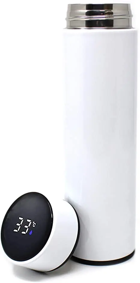 Wholesale Cheap Custom Logo Gift Stainless Steel 304 Smart Water Bottle Coffee Thermos with LED Temperature Display