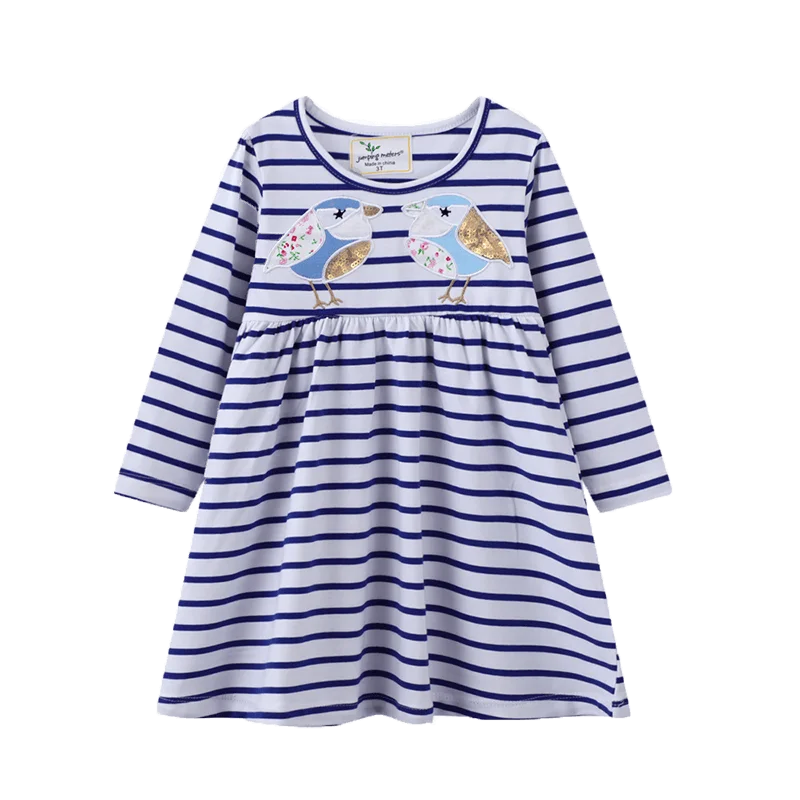 Trending 2022 Birthday Casual Style Full Sleeves Tulle Embroidered Mint Green Pretty Dresses For Girls