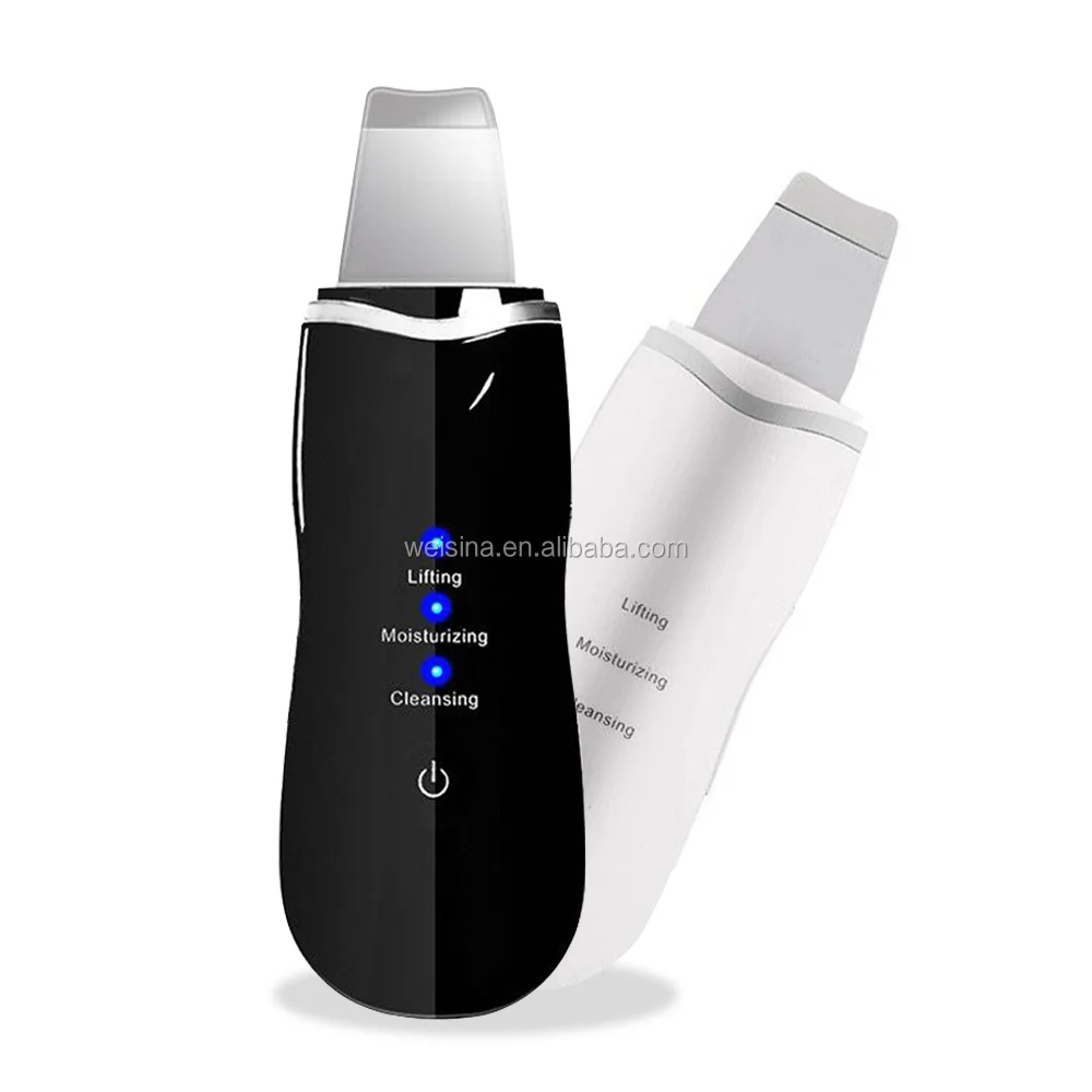 Factory wholesale ultra sonic ems waterproof skin ultrasonic scrubber