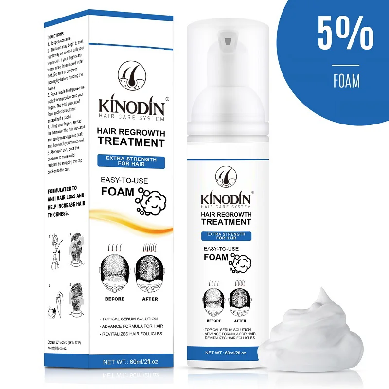 Кинодин мужской раствор для местного применения средство против выпадения волос масло восстановления роста биотин сыворотка пена