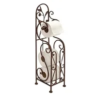 EasyPAG factory supply metal lacquer toilet paper holder stand