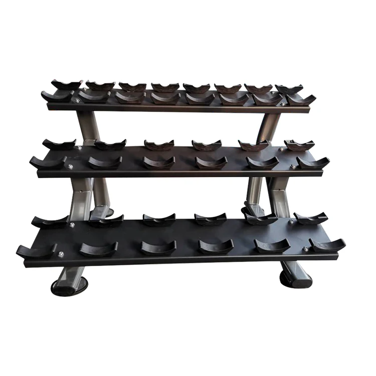 Gym equipment wall mounted barbell bar storage rack