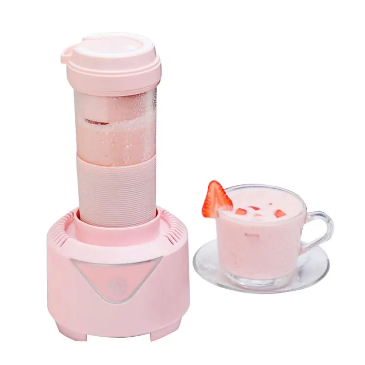 
OEM Customized Stainless Steel Usb Electric Portable Juicer Cup Car Home refrigerated cup cold press juicer 