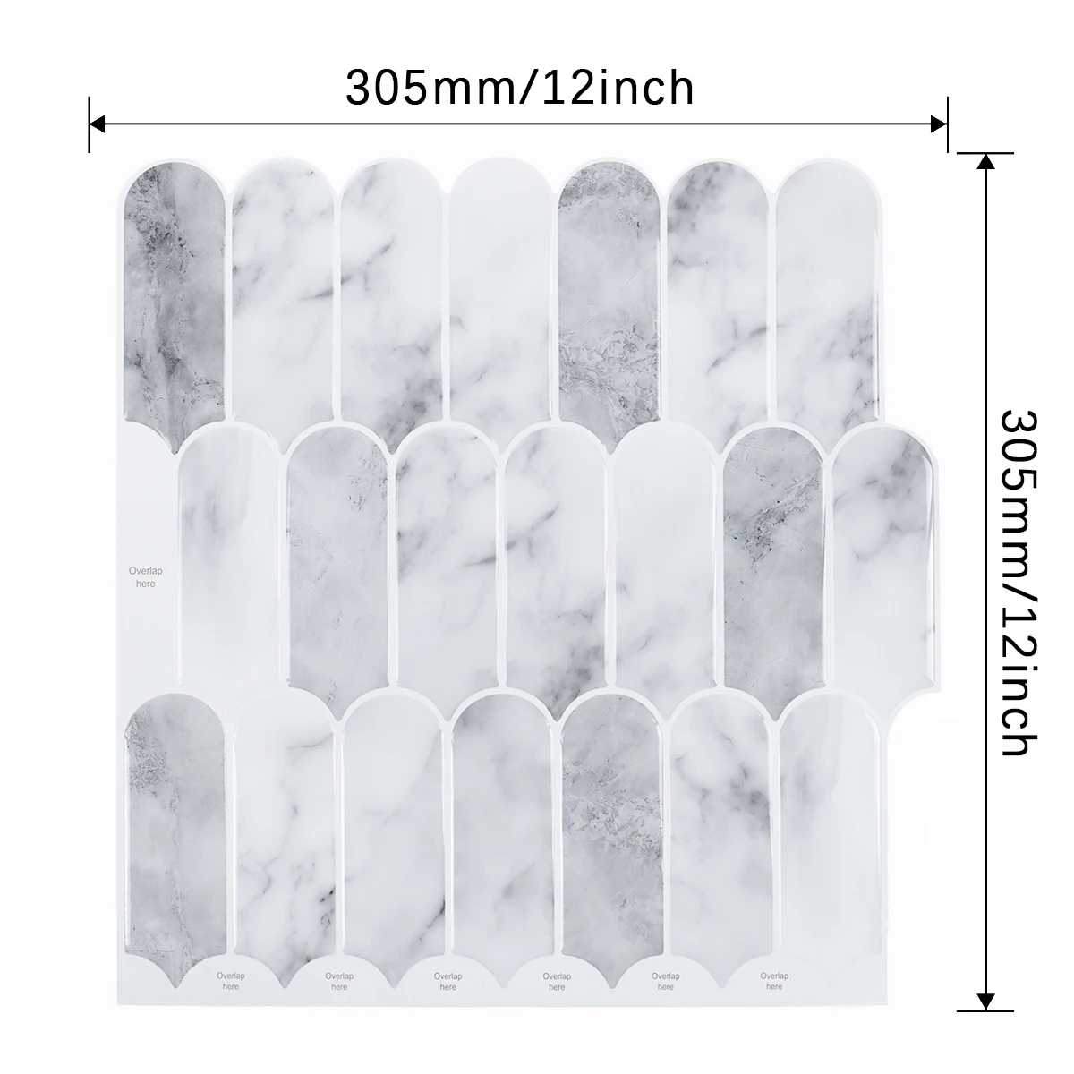 3D Wall Tile Sticker Self-adhesive Wallpaper, Heat-resistant Wallpaper Sticker, Easy To Stick Panels For Kitchen, Bathroom