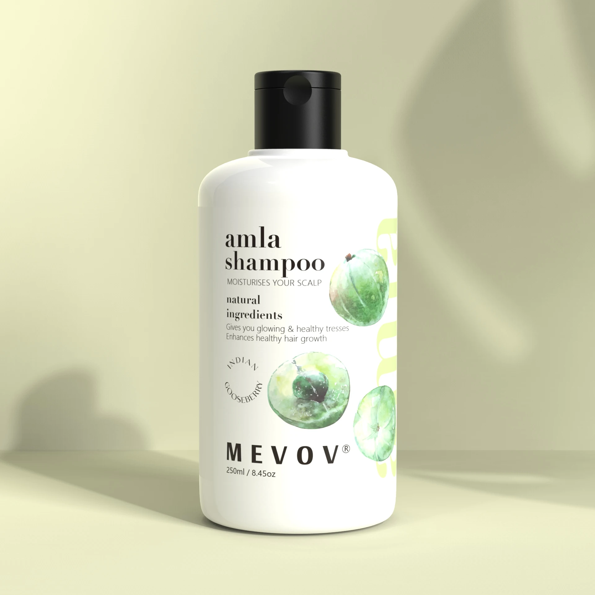 Private Label Hair Growth Moisturizing Maintenance Smooth Amla Shampoo