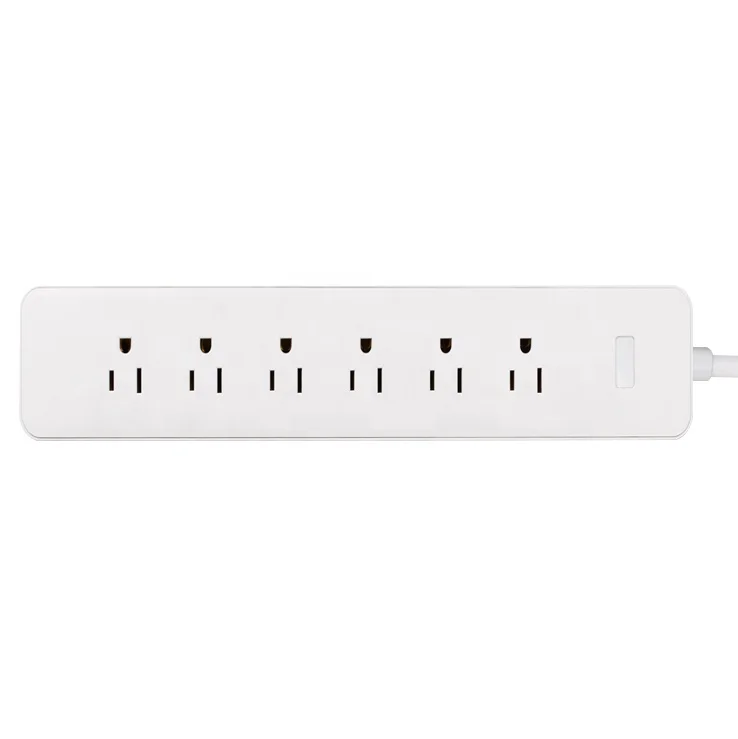 us usa wifi power stripe tuya smart home  socket power meter smart plug