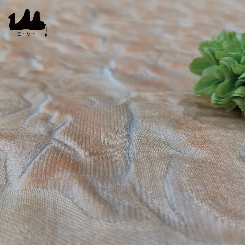 
Jacquard Custom Viscose Wool dirty dye fabric for garments 