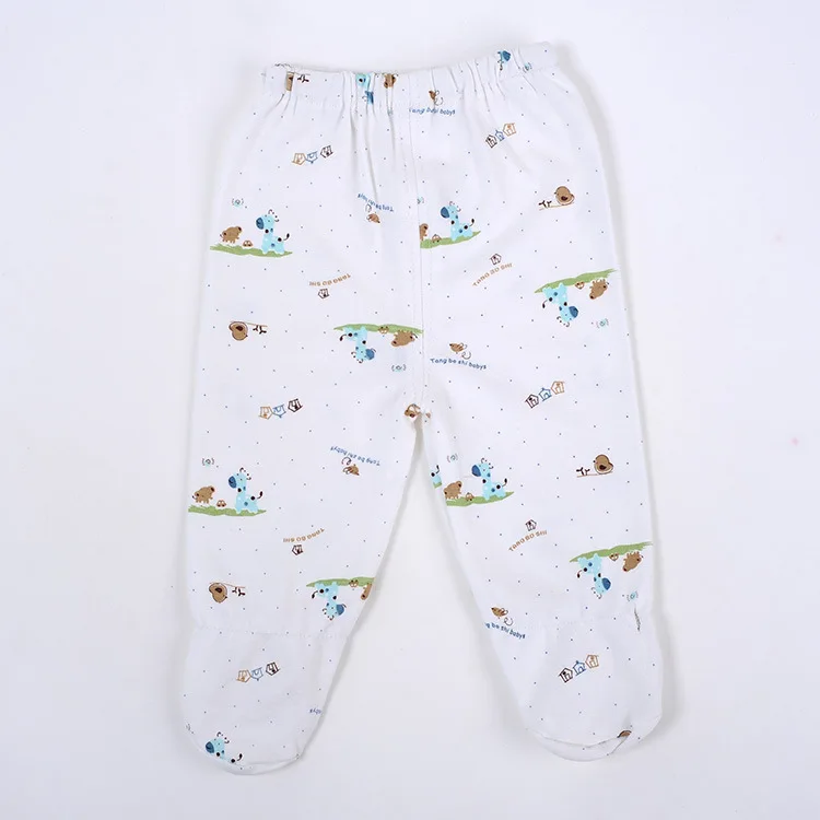 Hao Baby New Style Pure Cotton Boys Long Sleeve Clothes Infant Baby Clothing Newborn Underwear Five Pieces Sets