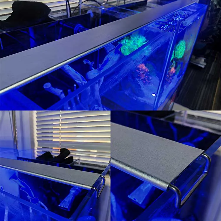Micmol Programmable Timer Planted Marine Smart App Control Full Spectrum LED Aquarium Light Felix Lighting For Fish Tank Light