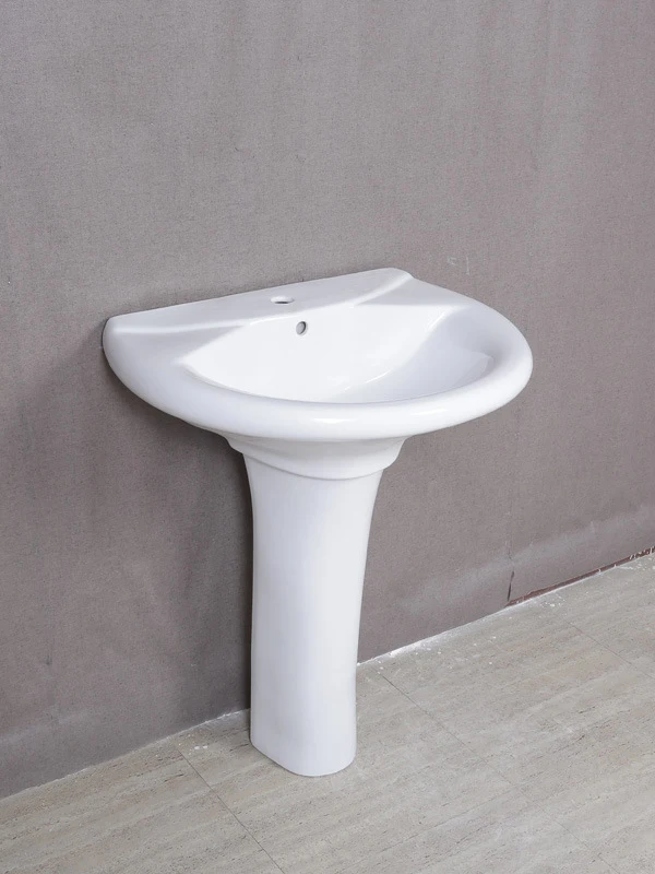 JOININ chaozhou Sanitary Ware Ceramic Hand wash Pedestal Basin From Chaozhou (PB210)