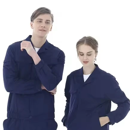 Breathable Long-sleeved Overalls Suit Male Labor Insurance Clothing For Factory Workshop Food Factory Processing Porter Uniform
