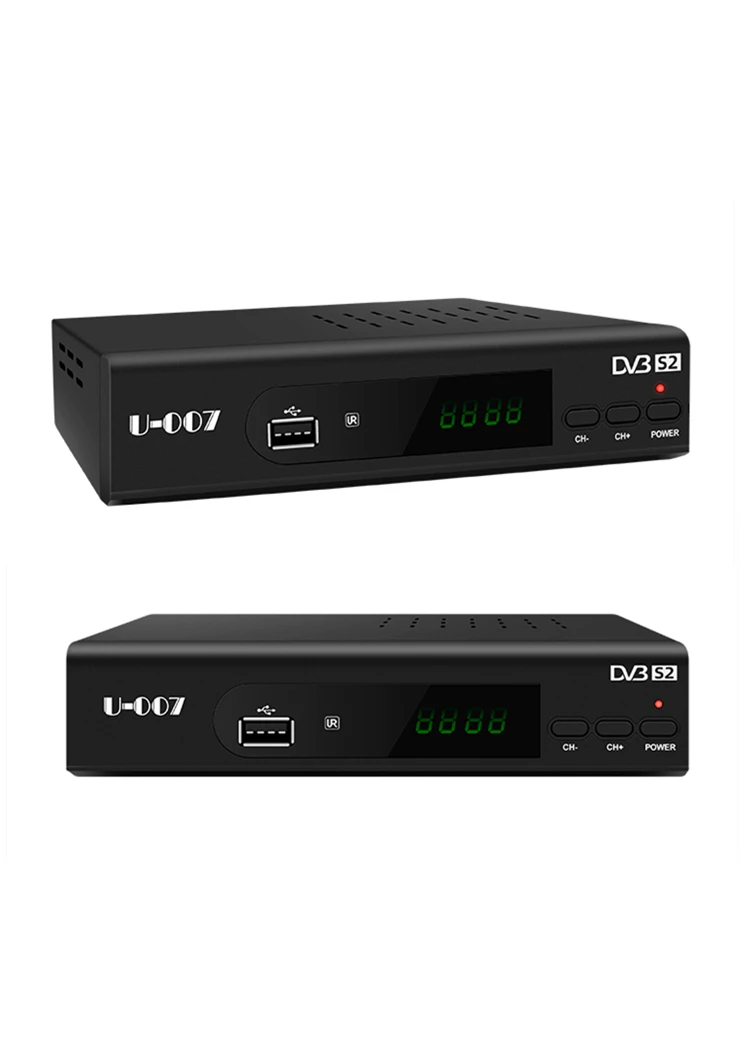 HUIFENG Hot-Selling Shenzhen factory Mpeg-4 HD 1080P Satellite TV Receiver DVB S2 Decoder
