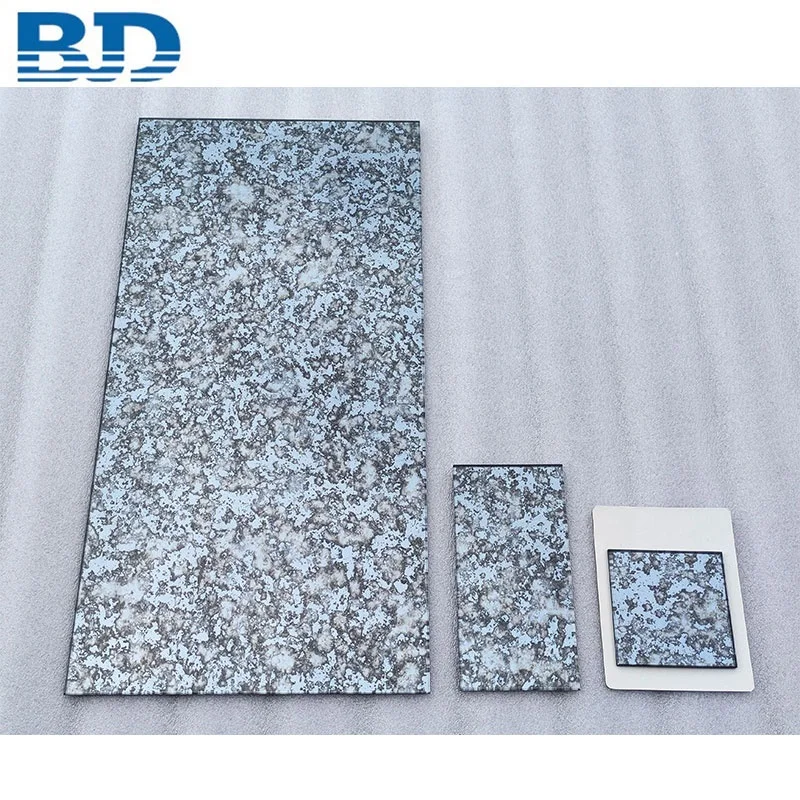 Настенная декоративная прямоугольная стеклянная глянцевая поверхность Экологически чистая антикварная зеркальная