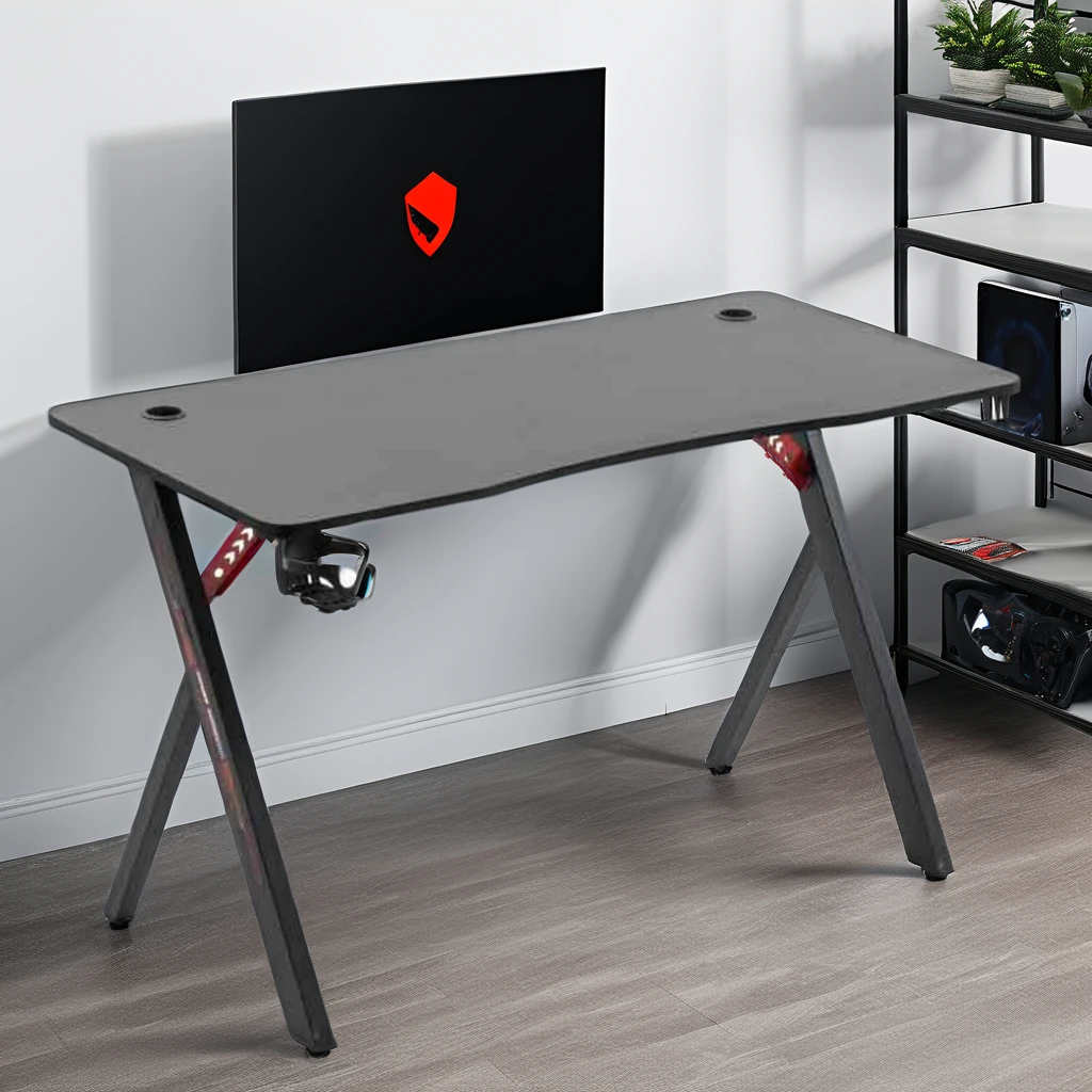 Полный набор простой компьютерный стол и стул для офиса или дома спальни игровой киберспорта настольного стола