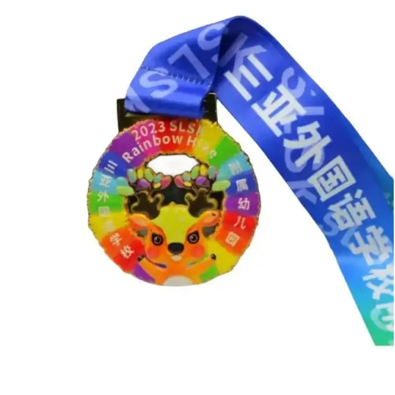 custom conqueror gold basketball medals trophies  no.1 puzzle ukraine Ribbon Box spinner vintage metal trail run music medal