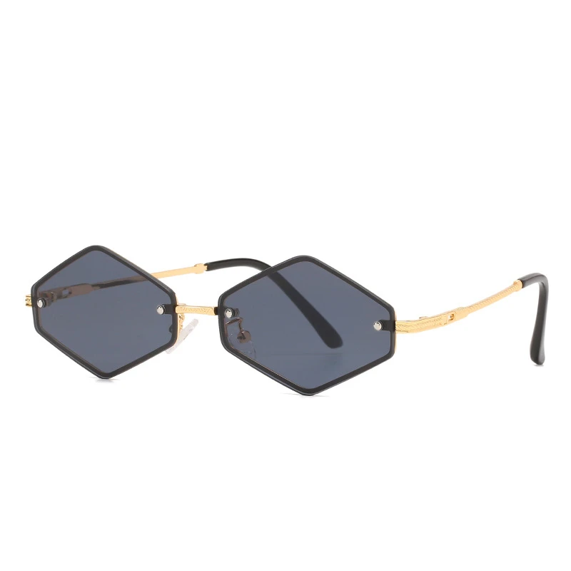 European and American retro fashion sunglasses mountaineering small frame metal personality sun glass eyewear manufacturer