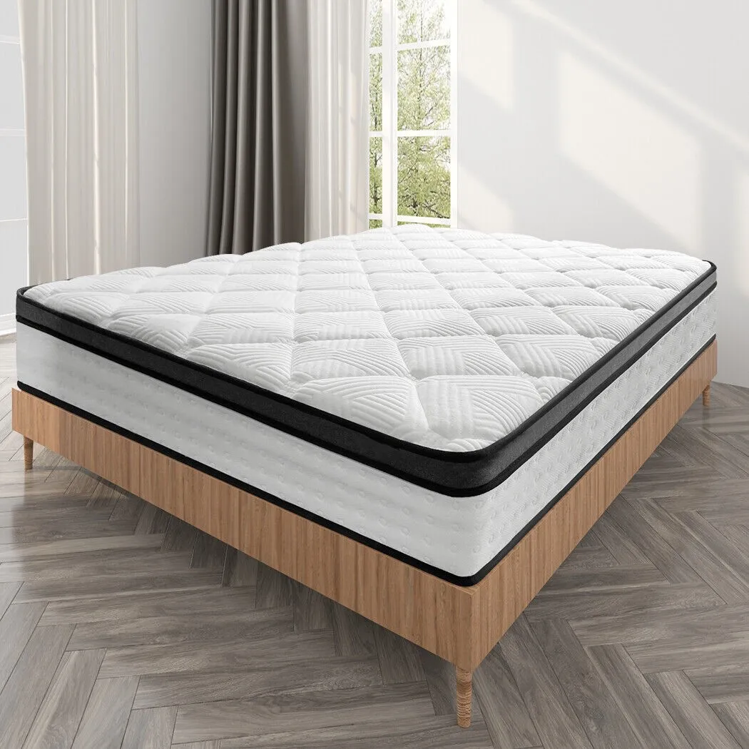 Hotel Natural Latex Memory Foam Mattress 8/10/12/14 Inches, King/Queen Size  Roll Up Sleep Gel Twin Pocket Spring Bed in A Box