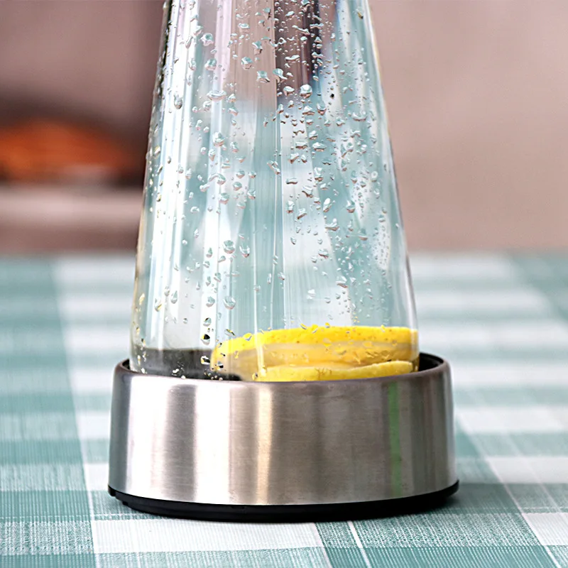 For microwave transparent wholesale glass jug set water  With Bamboo Lid