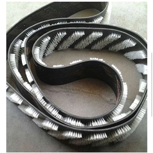 Industrial belt brushes Production line cleaning brushes Dust removal conveyor belt brushes