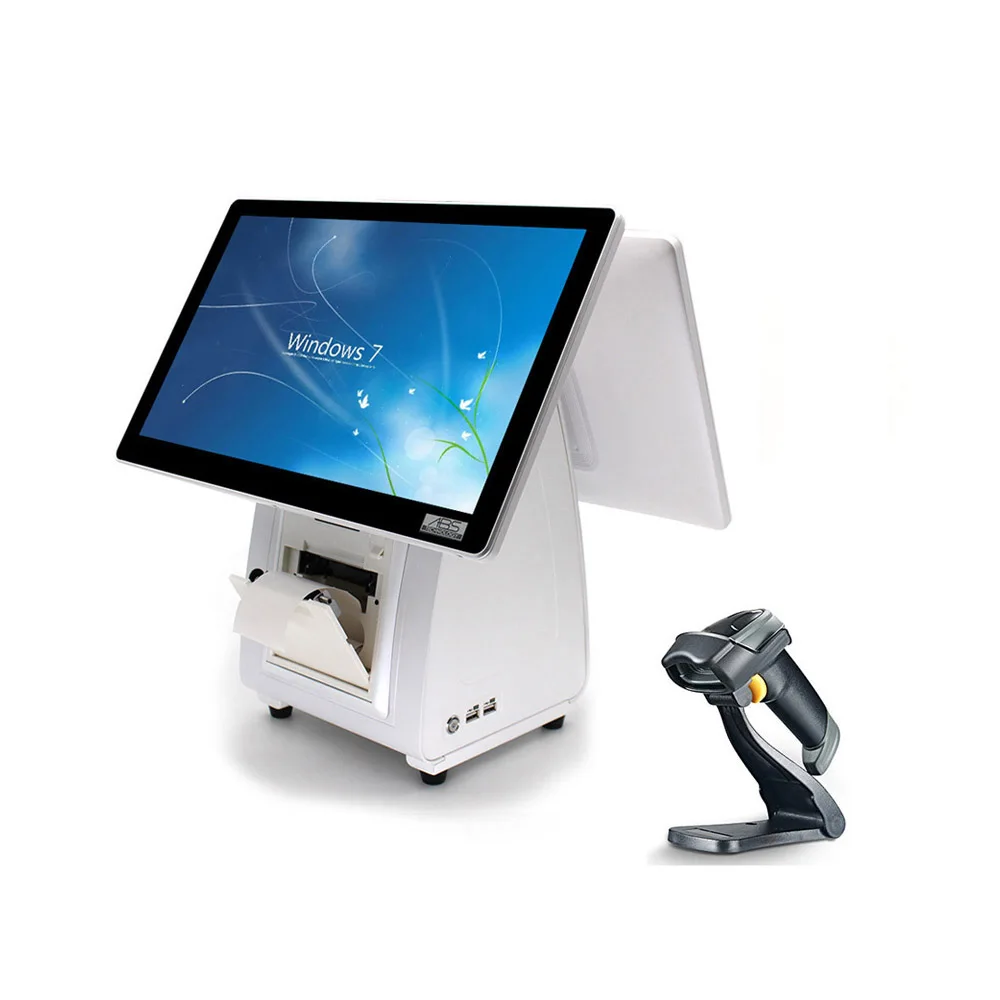 Hot Selling Wi-Fi All-In-One Touch Screen Compact POS Terminal 58mm/80mm Thermal Printer Cash Register Goods