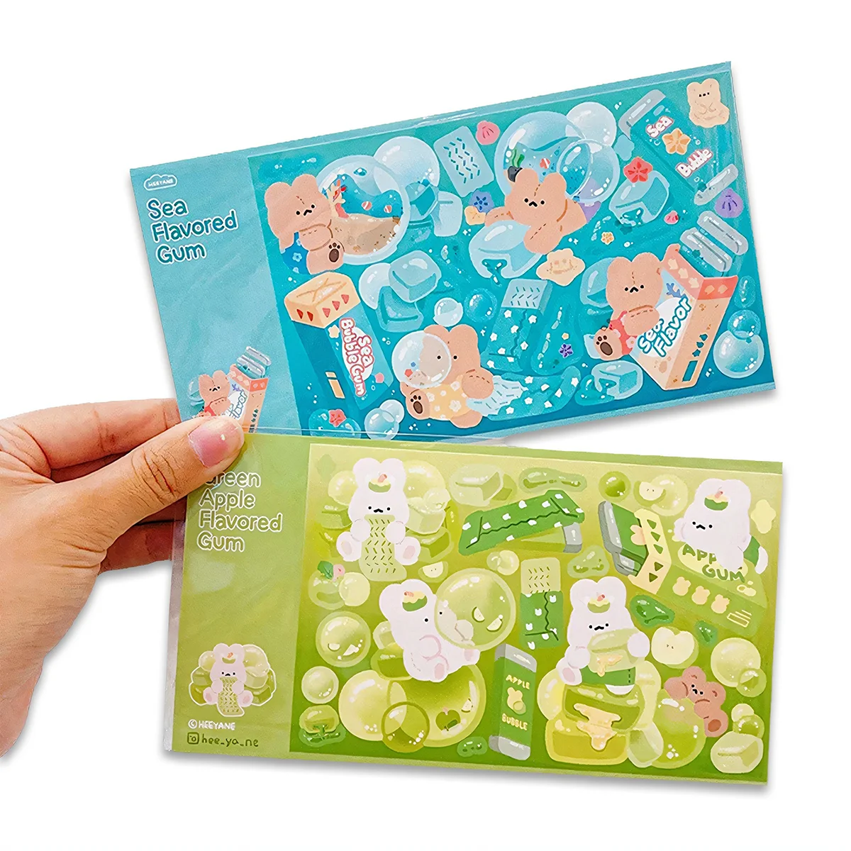 Kiss Cut Sticker Sheet 8-12pcs Custom Sticker Pack On The Sheet Wholesale Price Color Print Planner Sticker Cute