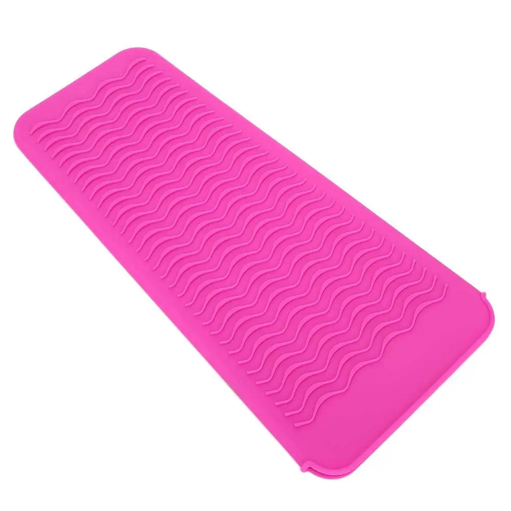 Hair Styling Tools Curling Iron Sleeve Travel Case Heat Resistant For Hair Straightener Silicone Mat Pouch Cover Silicone Pad