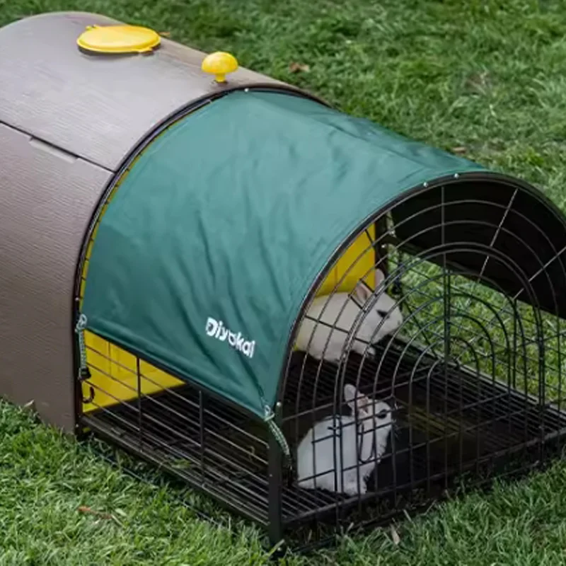 Outdoor Trays Animals Hutches Cage For Rabbit Chinchilla Ferret