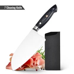 High Grade Type Stainless Steel Kitchen Chef Knife Black Pakka Wood Handle With 5Cr15 Blade Germany Standard