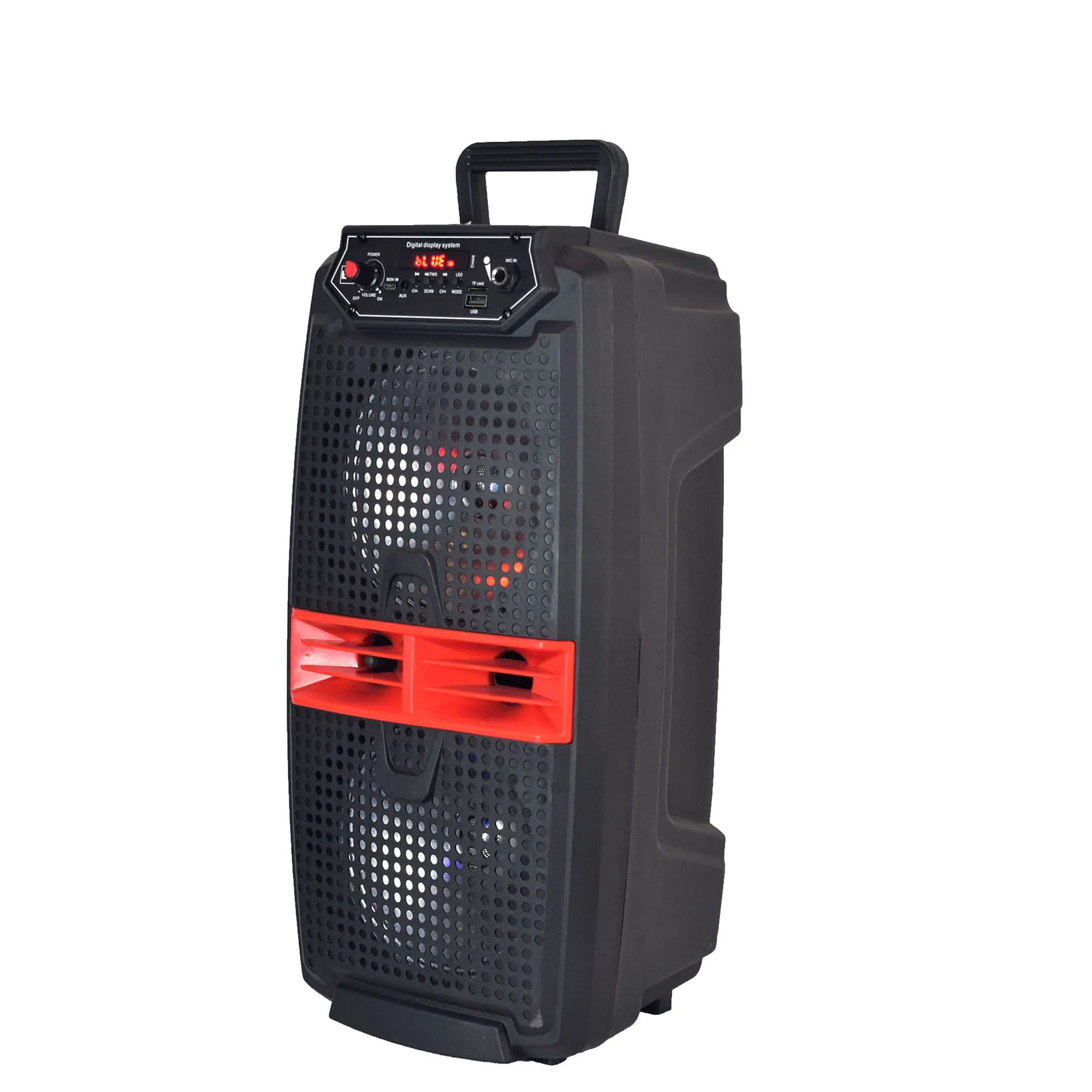 ailipu SP 6219D dual 6.5 inch subwoofers portable home theatre system speakers