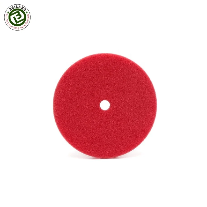 
150mm Red Polishing Sponge Pad Buffer Pad For Car Waxing Finishing 