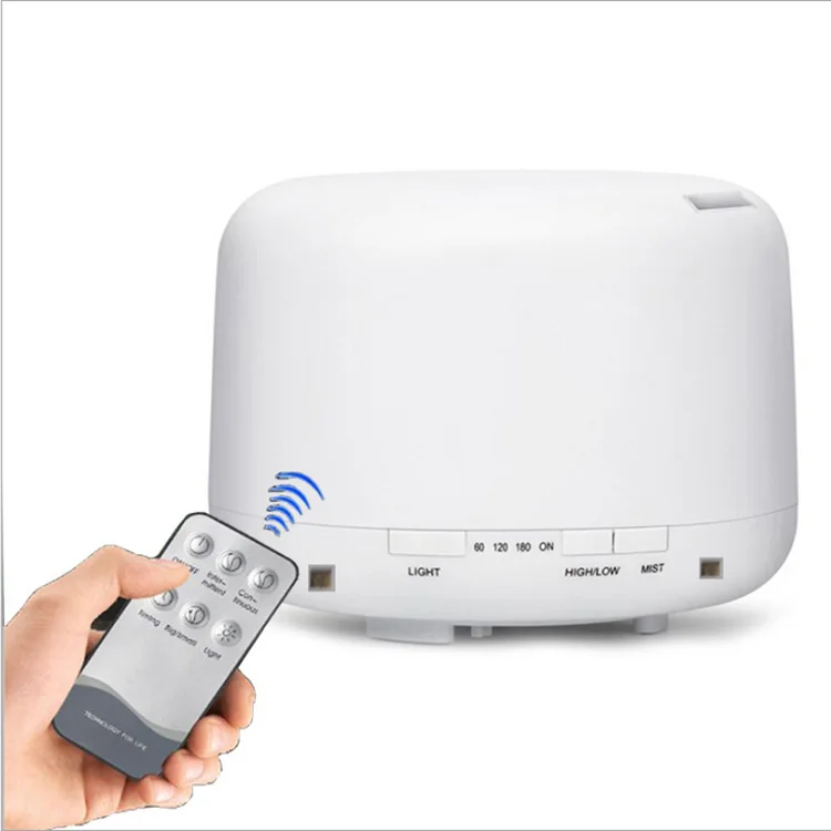 2021 New design aroma difuser with color lights aroma ultrasonic diffuser for home air purifier aroma diffuser