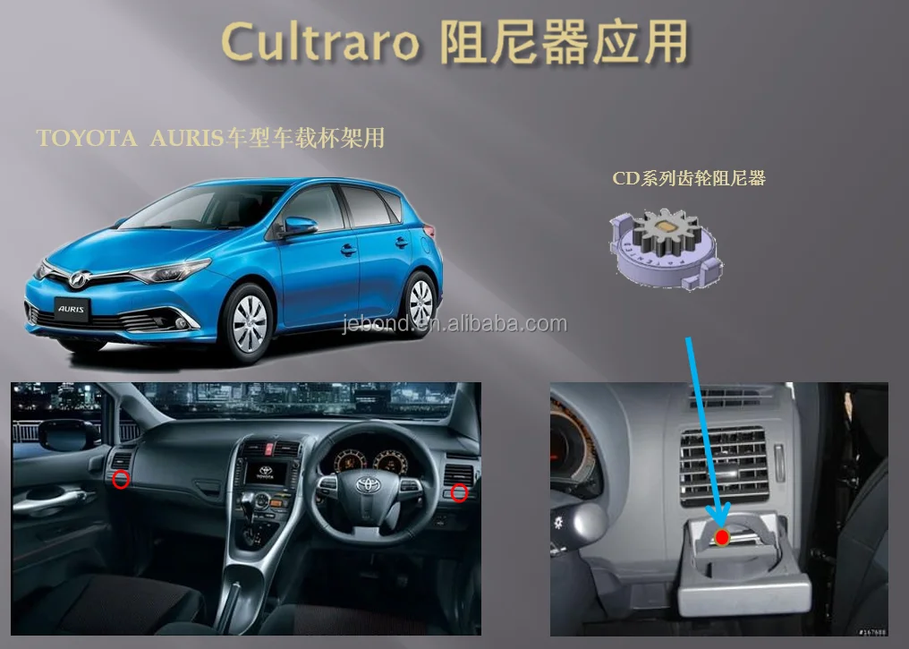 Hot-selling automobile spare parts 360 degree rotary damper for Japanese cars