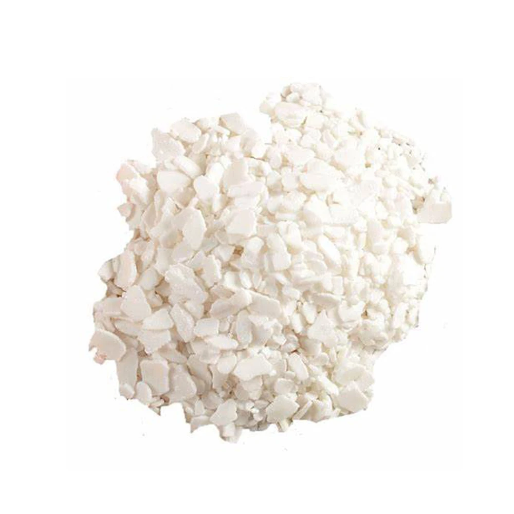 Calcium chloride 74%-77% white flakes superdry calcium chloride