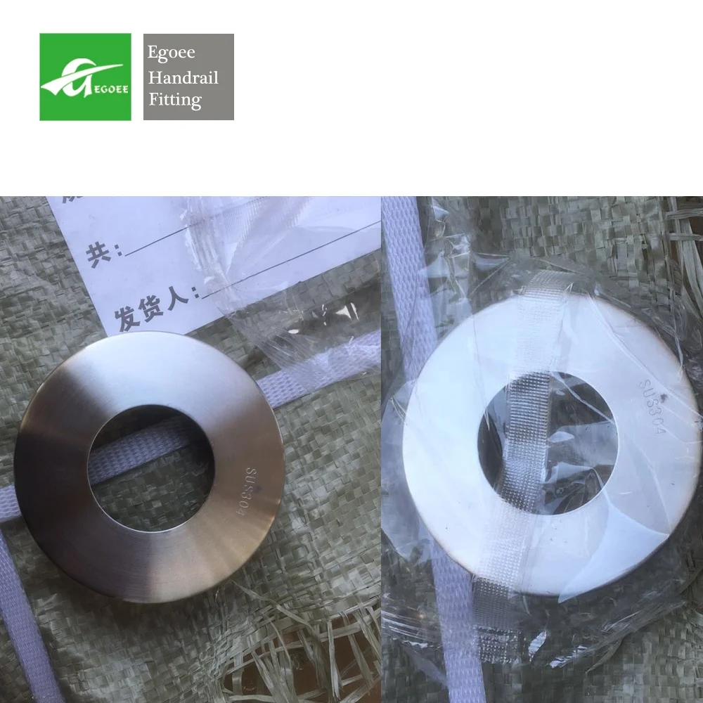 Handrail accessories stainless steel stair railing Balustrades handrails glass railing  balcony railing cover