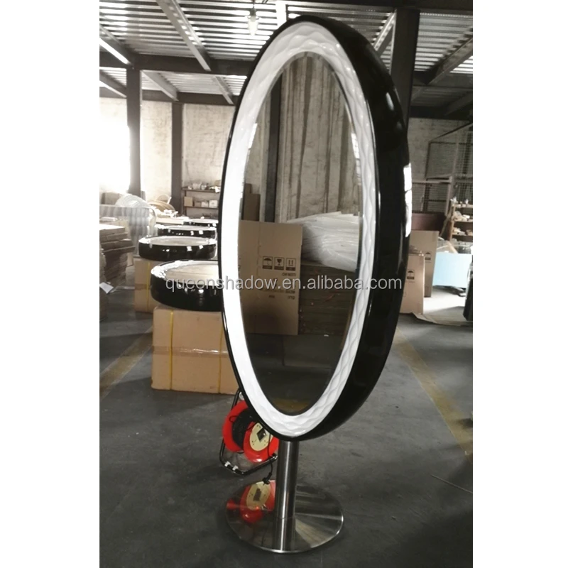 Salon Furniture Factory Price hair salon mirror station Styling Mirror Station With Led Light